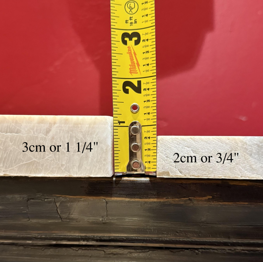 2cm vs 3cm